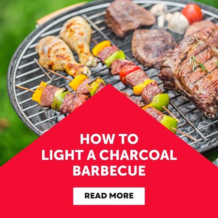 How to light a charcoal BBQ?